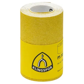 Шлифовальная бумага в рулоне Klingspor PS 30 D P180, 115 мм × 50 м