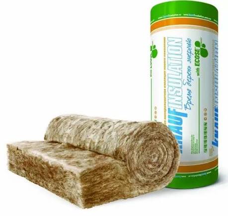 Теплоизоляция KNAUF Insulation TR 044 Aquastatik, минераловатный рулон 6800х1220х50 мм (16.59 м²)