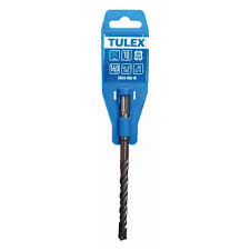 Бур по бетону TULEX 6024-160-08, 4 резца YG8C, 40 Cr-V, 46-51 HRS, хвостовик SDS-Plus, 160*8мм