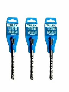 Бур по бетону TULEX 6024-310-16, 4 резца YG8C, 40 Cr-V, 46-51 HRS, хвостовик SDS-Plus, 310*16мм