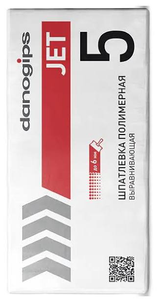 DANOGIPS JET5 шпатлевка полимерная финишная 25 кг
