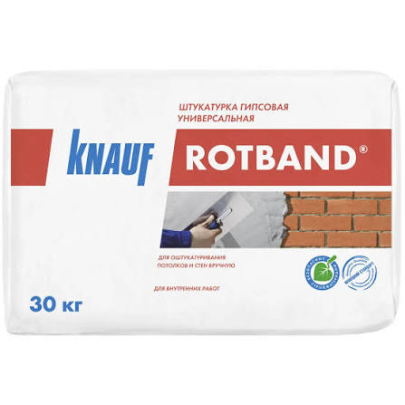 KNAUF - штукатурка "Ротбанд", 30 кг (на поддоне)