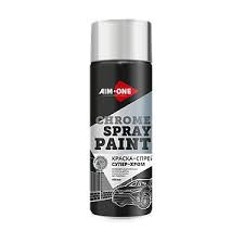 Краска-спрей черная матовая AIM-ONE Spray paint 4 black matt SP-MB4, 450ml