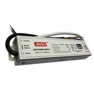 Светодиодный драйвер JINBO JLV-12060 KA-W (12В, 60Вт, 5А), ультратонкий влагозащищенный