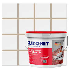 Эпоксидная затирка и клей PLITONIT Colorit EasyFill бежевый, комплект 2 кг