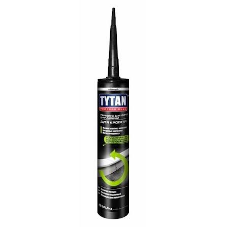 Герметик битумно-каучуковый для кровли Tytan Professional 310 мл, черный