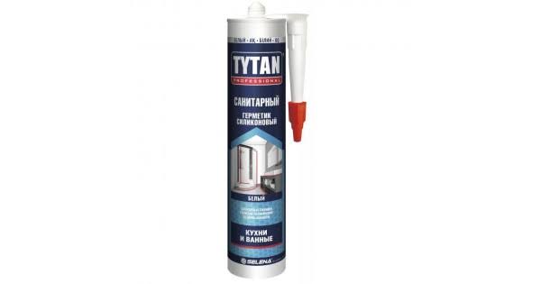 Tytan Professional герметик силиконовый санитарный UPG TURBO прозрачный, 280 мл (CN)
