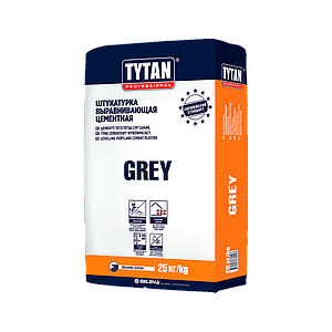 TYTAN PROFESSIONAL GREY ШТУКАТУРКА ВЫРАВНИВАЮЩАЯ ЦЕМЕНТНАЯ 25КГ GB-KZ-PL-RU